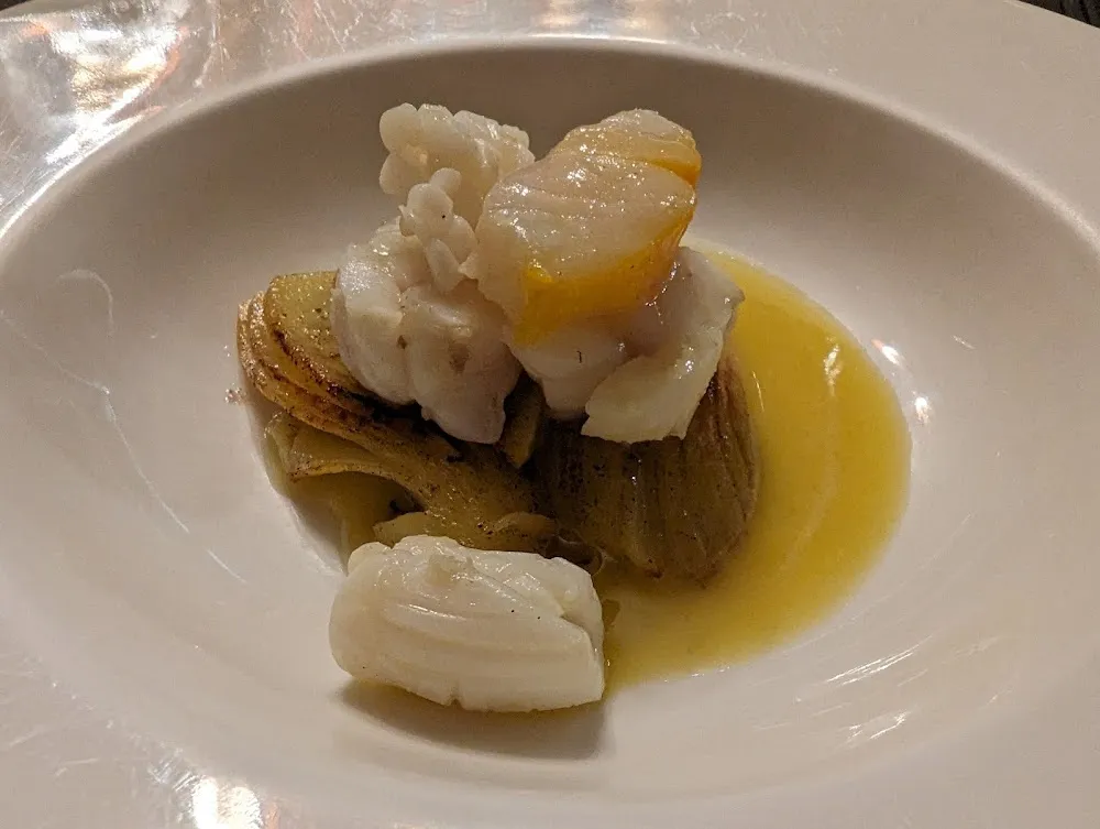 Monkfish with Smoked Haddock